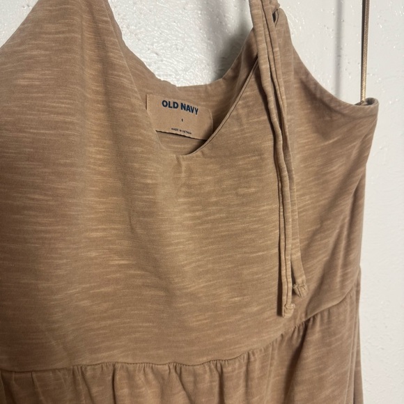 Old Navy Halter Tan Maxi Dress - Picture 4 of 6